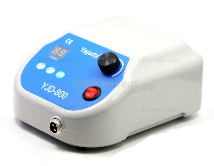 Yajiada&reg; YJD-800 Brushless Dental Micromotor Polisher with 50K RPM Handpiece